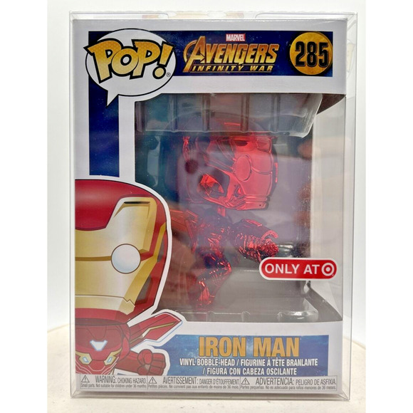 Funko Pop! Marvel Avengers Infinity War Iron Man Target Exclusive #285 F26 - Picture 1 of 6